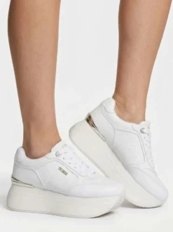SNEAKERS DONNA - GUESS BIANCO - FLPC10 FAL12