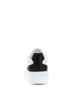 SNEAKERS DONNA - GUESS BIANCO-NERO - FLJFIO ELE12