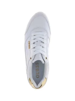 SNEAKERS DONNA - GUESS BIANCO-PLATINO - FLJHN4 ELE12