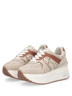 SNEAKERS DONNA - LIU-JO BEIGE - BA6019PX617