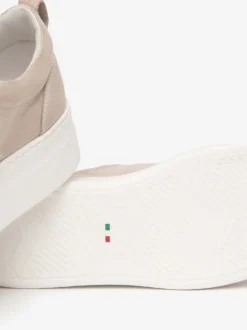 SNEAKERS DONNA - NERO GIARDINI BIANCO-ROSA - E615310D