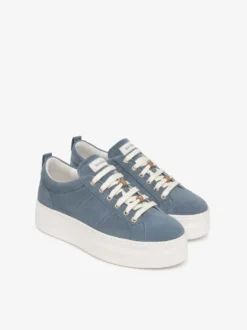 SNEAKERS DONNA - NERO GIARDINI BLU - E615310D