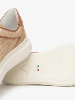 SNEAKERS DONNA - NERO GIARDINI BEIGE - E615282D