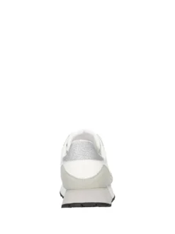 SNEAKERS DONNA - US POLO ASSN. BIANCO-ARGENTO - DENI004W/6YH1