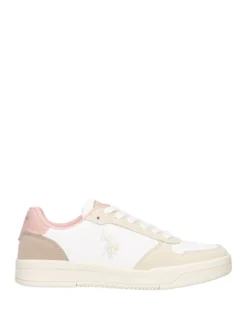 SNEAKERS DONNA - US POLO ASSN. BIANCO-NUDO - STEVY004W/6YH2