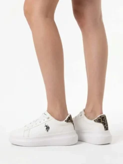 SNEAKERS DONNA - US POLO ASSN. BIANCO - CHELIS003W/6Y2