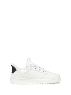SNEAKERS RAGAZZA - GEOX BIANCO-NERO - J65NRA 05415