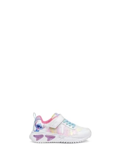 SNEAKERS RAGAZZA - GEOX BIANCO-MULTI - J65E9B 0AN02