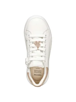 SNEAKERS RAGAZZA - GEOX BIANCO-ROSA - J65MRA 00085