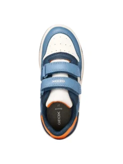 SNEAKERS RAGAZZO - GEOX BIANCO-BLU - J46LQA 000BC
