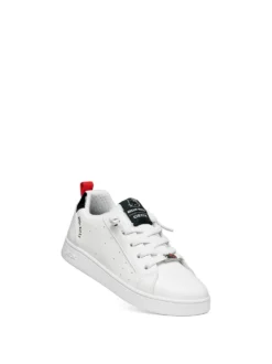 SNEAKERS RAGAZZO - GEOX BIANCO-NERO - J66LRD 05402