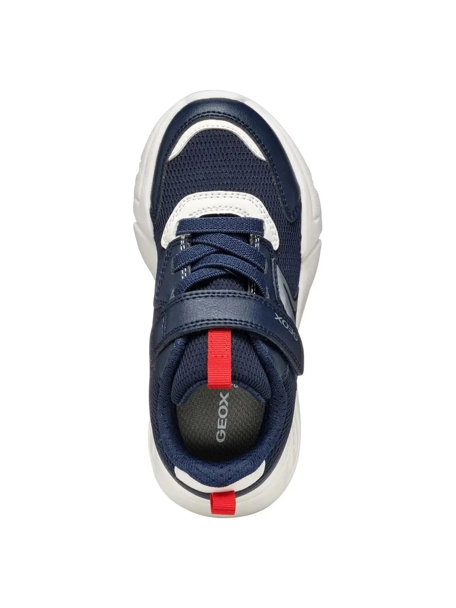 SNEAKERS RAGAZZO - GEOX NAVY-ROSSO - J55MQB 01454