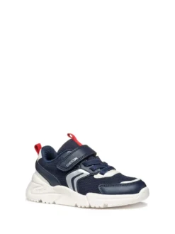 SNEAKERS RAGAZZO - GEOX NAVY-ROSSO - J55MQB 01454