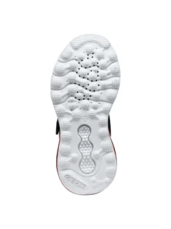 SNEAKERS RAGAZZO - GEOX NERO-ROSSO - J65LYA 011CE