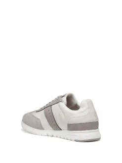 SNEAKERS UOMO - GEOX BIANCO-GRIGIO - U651JB 011EK
