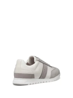 SNEAKERS UOMO - GEOX BIANCO-GRIGIO - U651JB 011EK