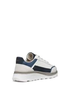 SNEAKERS UOMO - GEOX BIANCO-NAVY - U65HUC 0149B