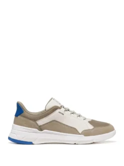 SNEAKERS UOMO - GEOX BIANCO-SABBIA - U659KA 0EK14