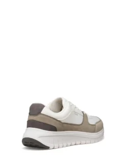 SNEAKERS UOMO - GEOX BIANCO-SABBIA - U65N4B 014EK