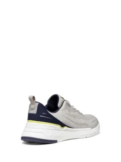 SNEAKERS UOMO - GEOX GRIGIO-NAVY - U65N8B 06K15