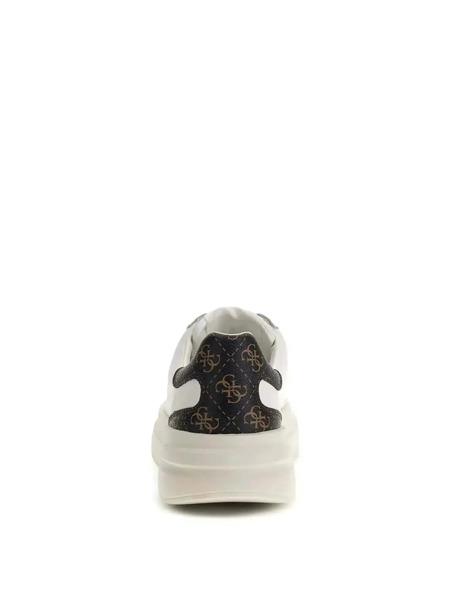 SNEAKERS UOMO - GUESS BIANCO-MARRONE - FMPVIB LEA12