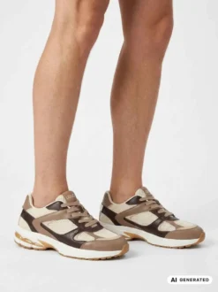 SNEAKERS UOMO - LIU-JO BEIGE - 7G6027PX030