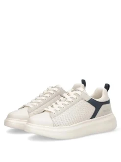 SNEAKERS UOMO - LIU-JO BIANCO-BLU - 7B6001PX355