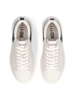 SNEAKERS UOMO - LIU-JO BIANCO-BLU - 7B6001PX355