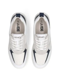 SNEAKERS UOMO - LIU-JO BIANCO-BLU - 7B6005PX029