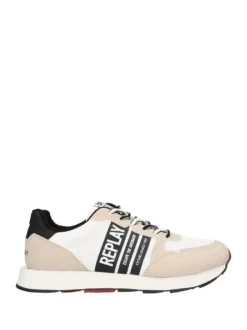 SNEAKERS UOMO - REPLAY BIANCO-NERO - RS680118S