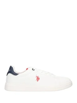SNEAKERS UOMO - US POLO ASSN. BIANCO-BLU - BYRON006M/6YM1