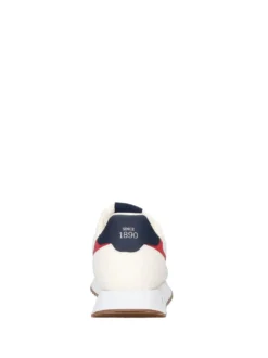 SNEAKERS UOMO - US POLO ASSN. BIANCO-ROSSO - ALDEN001M/6NY1