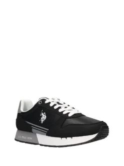 SNEAKERS UOMO - US POLO ASSN. NERO - DENI001M/6YH1