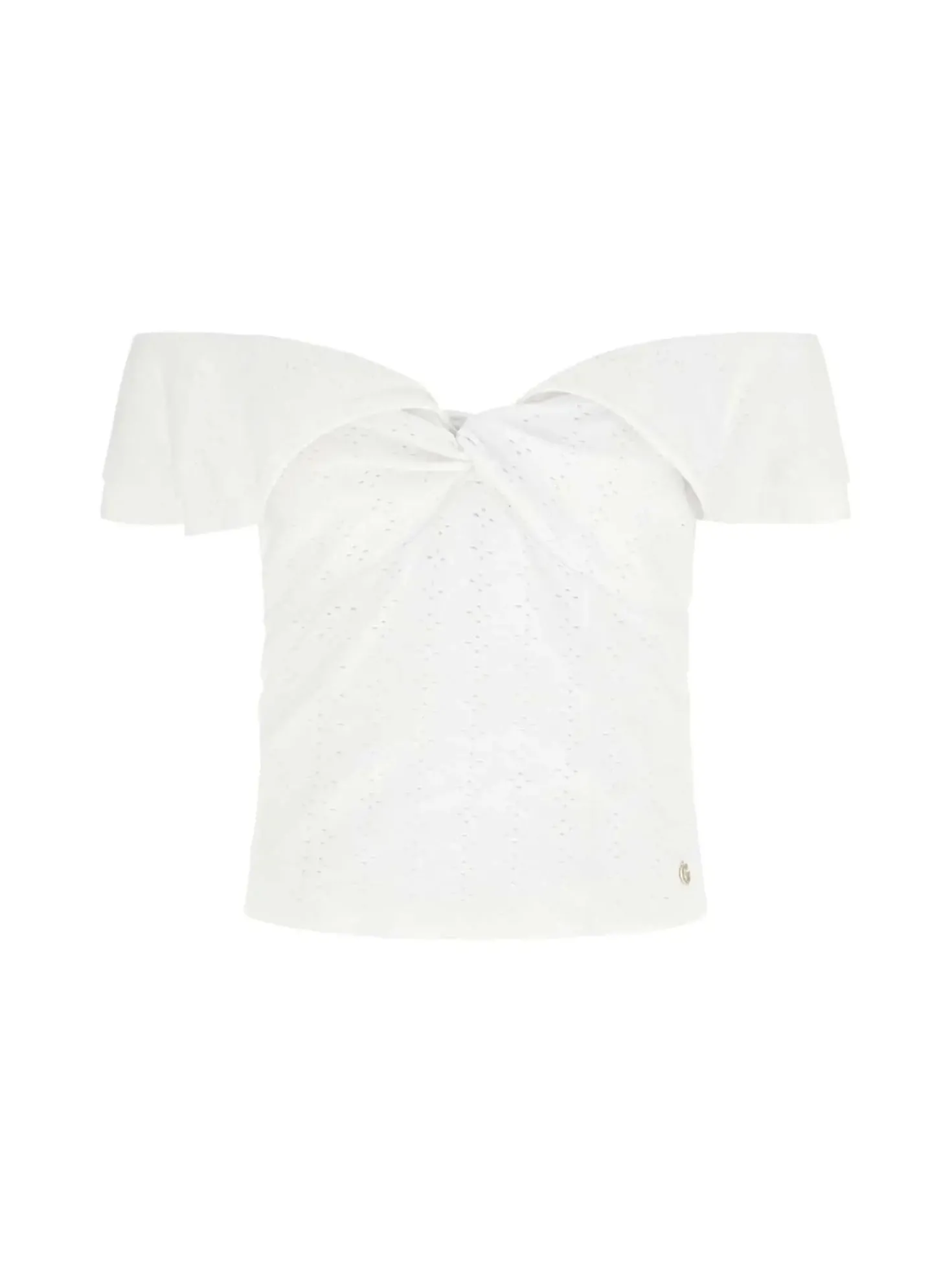 TOP DONNA - GUESS APPAREL BIANCO - W6GP23 K3106