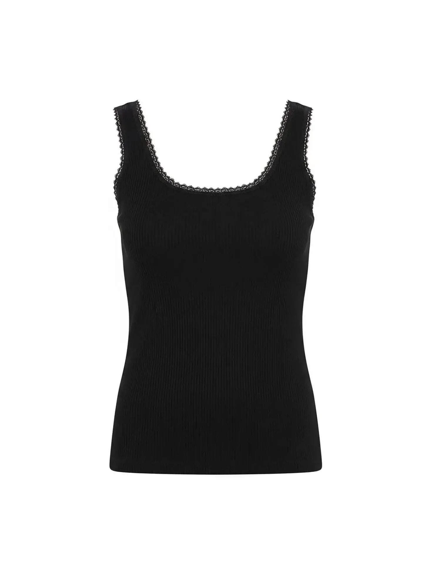 TOP DONNA - GUESS APPAREL NERO - W6GP19 K2949