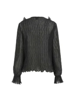 TOP DONNA - GUESS APPAREL NERO - W6RH31 WI342