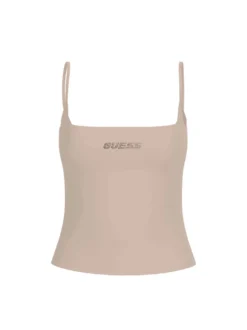 TOP DONNA - GUESS ATHLEISURE BEIGE - V5GP22 J1314