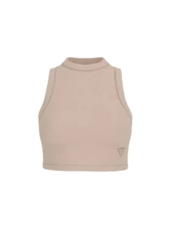 TOP DONNA - GUESS ATHLEISURE BEIGE - V3GP19 K8RT2