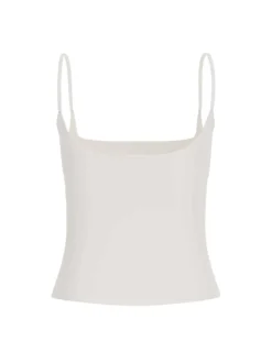 TOP DONNA - GUESS ATHLEISURE BIANCO - V5GP22 J1314