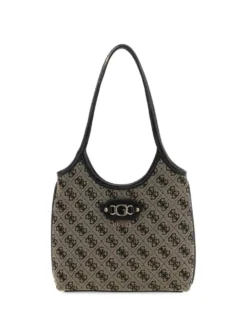 TOTE DONNA - GUESS NERO - HWJT23 13750