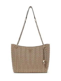 TOTE DONNA - GUESS TAUPE - HWTQ97 20220