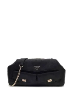 TRACOLLA DONNA - GUESS NERO - HWPD22 22210