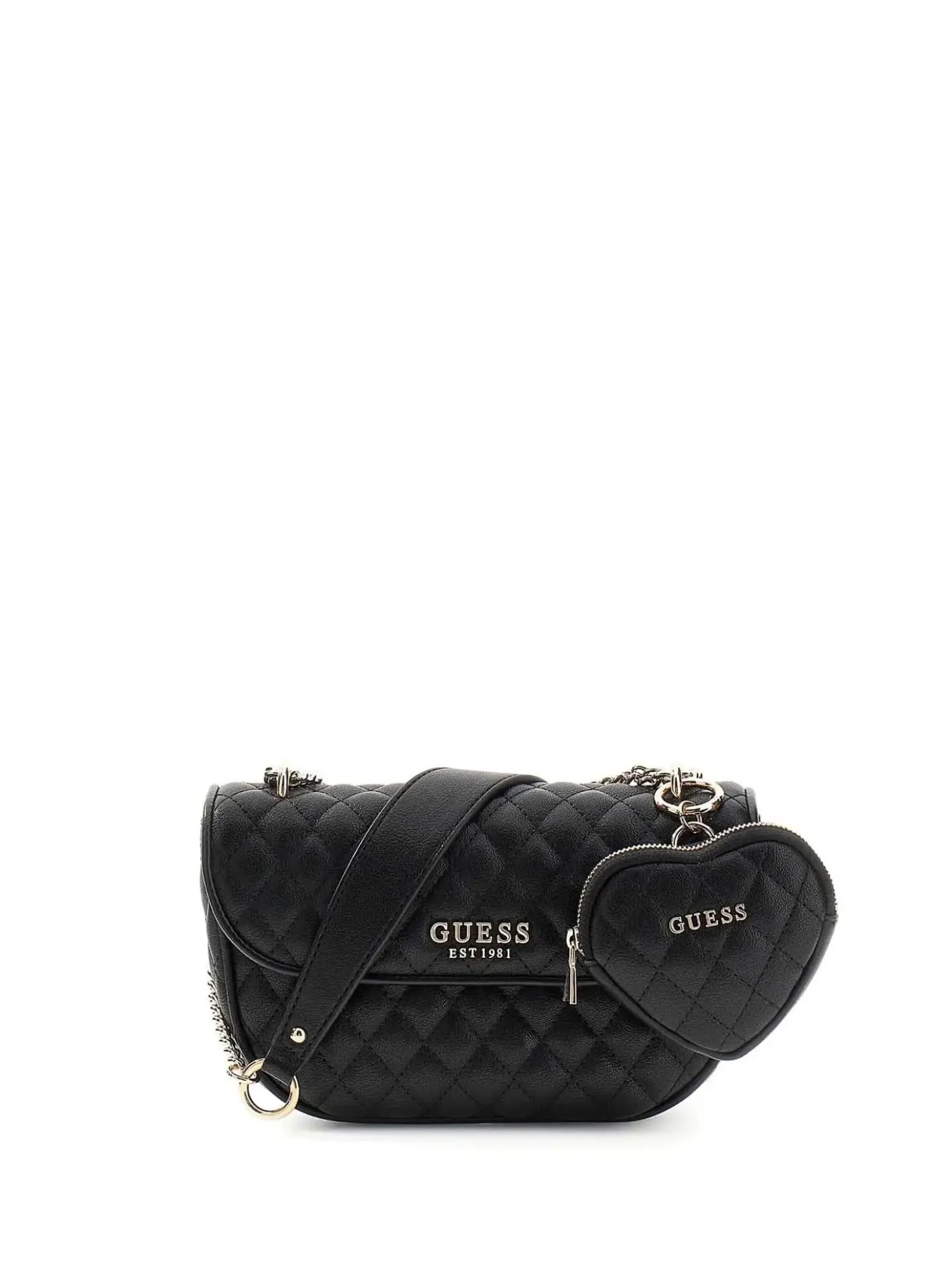 TRACOLLA DONNA - GUESS NERO - HWQG98 94210