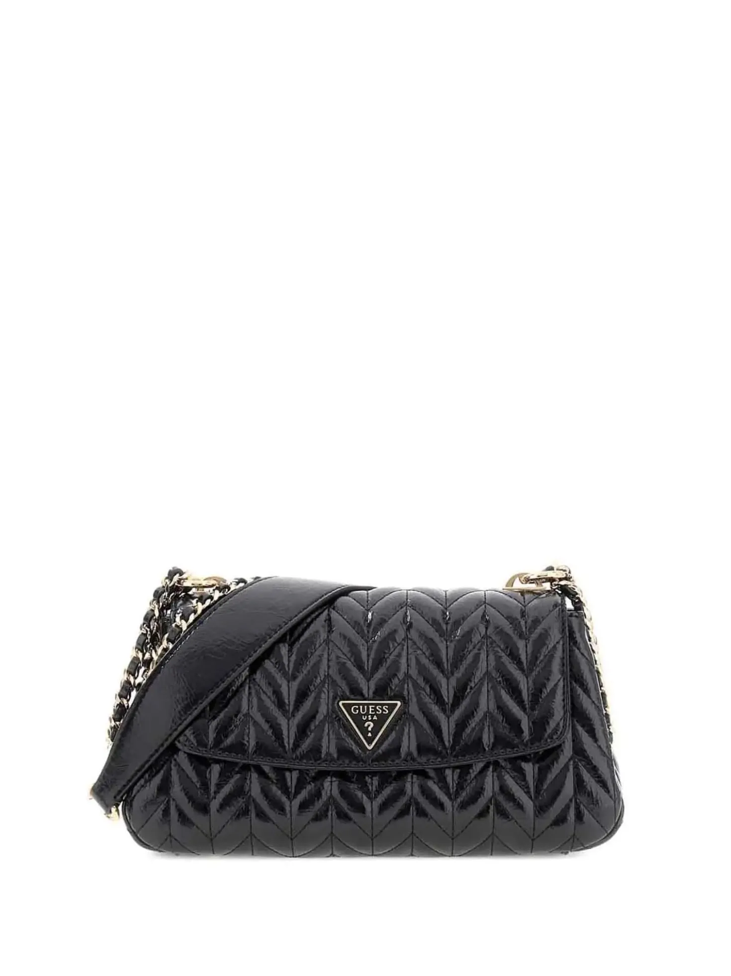 TRACOLLA DONNA - GUESS NERO - HWTQ97 20210