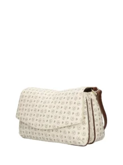 TRACOLLA DONNA - POLLINI AVORIO-MARRONE - TE8549PP0OQ11