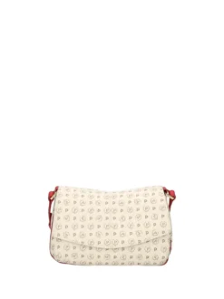 TRACOLLA DONNA - POLLINI AVORIO-ROSSO - TE8550PP0OQ11
