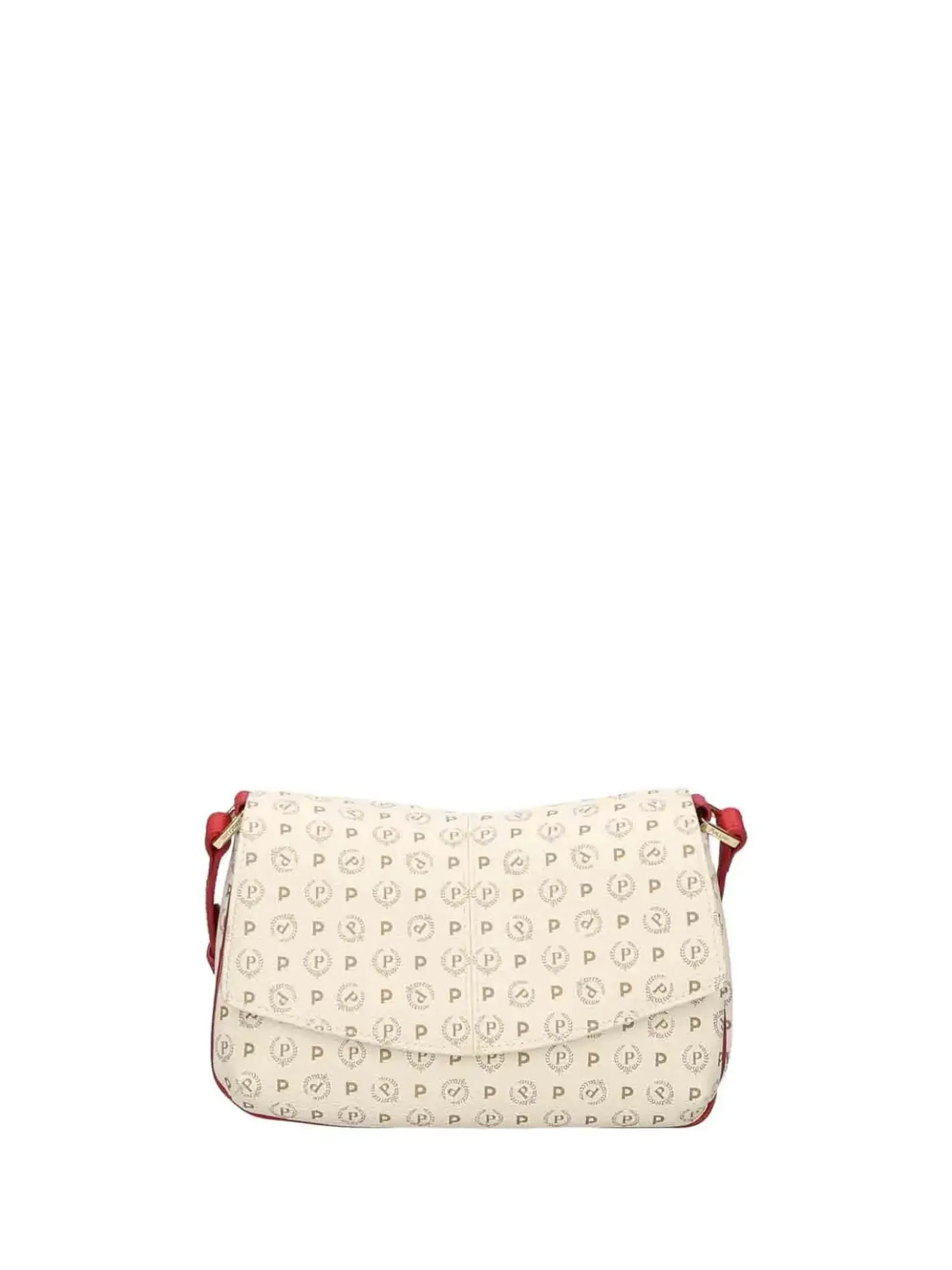 TRACOLLA DONNA - POLLINI AVORIO-ROSSO - TE8550PP0OQ11