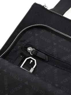 TRACOLLA UOMO - GUESS NERO - HMBEHN P6123