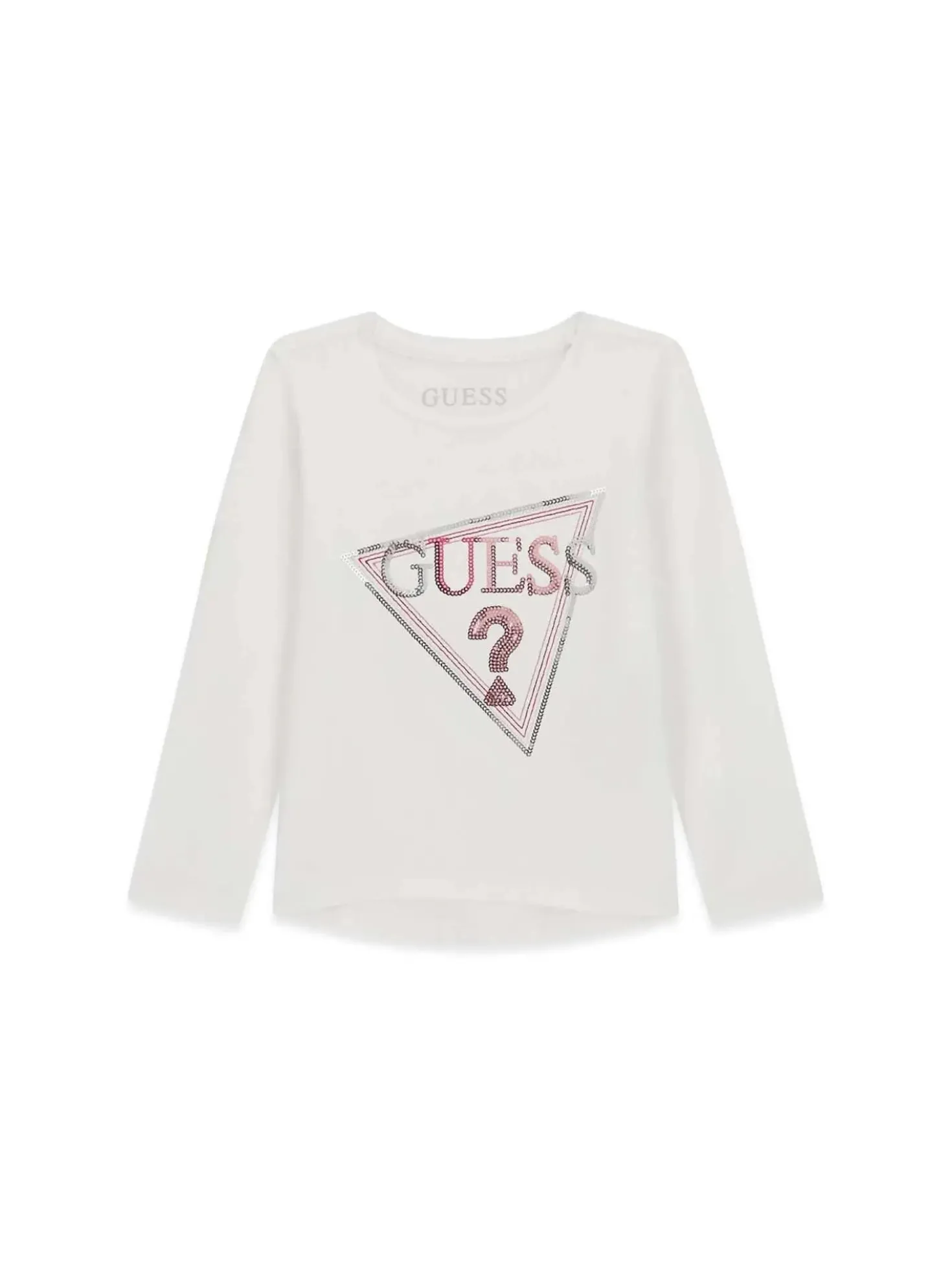 T-SHIRT BAMBINA - GUESS KIDS BIANCO - K6YI08 K3673