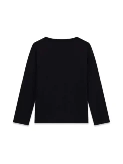 T-SHIRT BAMBINA - GUESS KIDS NERO - K6YI24 K3732
